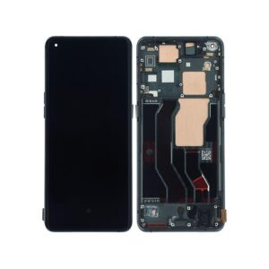 LCD ASSEMBLY WITH FRAME COMPATIBLE FOR OPPO FIND X3/X3 PRO BLACK