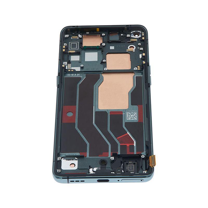 LCD ASSEMBLY WITH FRAME COMPATIBLE FOR OPPO FIND X3/X3 PRO BLACK