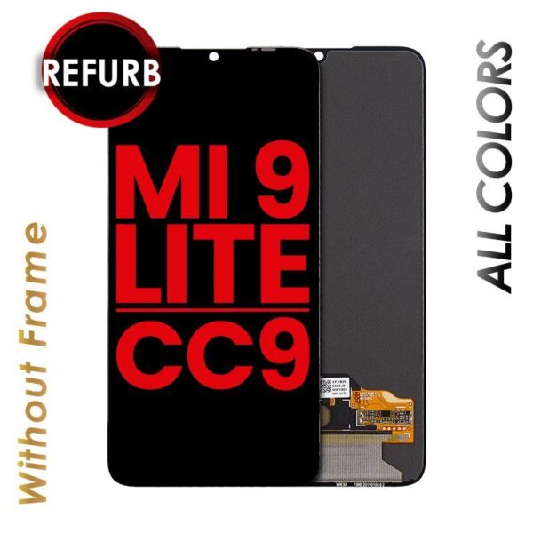 LCD ASSEMBLY WITHOUT FRAME COMPATIBLE FOR XIAOMI MI 9 LITE / CC9