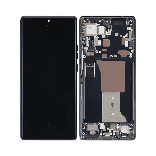 LCD ASSEMBLY WITH FRAME FOR MOTOROLA XT2301-1/XT2301-4/XT2301-5