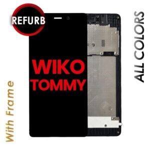 LCD ASSEMBLY WITH FRAME COMPATIBLE FOR WIKO TOMMY