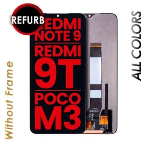 LCD ASSEMBLY NO FRAME FOR XIAOM REDMI NOTE 9 4G/REDMI 9T/POCO M3