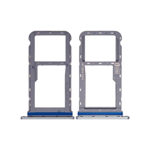 SIM TRAY COMPATIBLE FOR MOTOROLA G40 FUSION (XT2147-1) (BLACK)