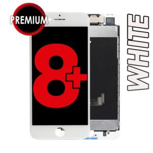 LCD ASSEMBLY COMPATIBLE FOR IPHONE 8 PLUS (REFURB) (WHITE)