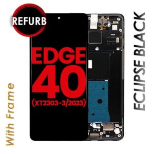 LCD ASSEMBLY WITH FRAME FOR MOTO EDGE 40 (XT2303 / 2023)