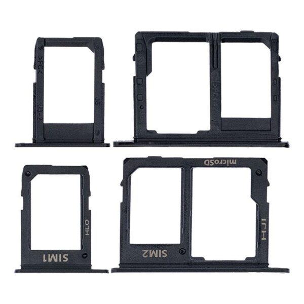 SIMTRAY COMPATIBLE FOR SAMSUNG GALAXY J8 (J800) BLACK