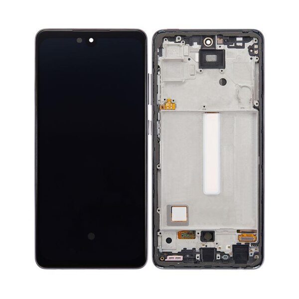 OLED ASSEMBLY WITH FRAME GALAXY A52 4G/A52 5G/A52S 5G (BLACK)