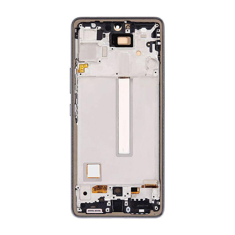 OLED ASSEMBLY WITH FRAME FOR GALAXY A53 / A53 5G (BLACK)