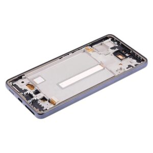 OLED ASSEMBLY WITH FRAME FOR GALAXY A53 / A53 5G (BLACK)