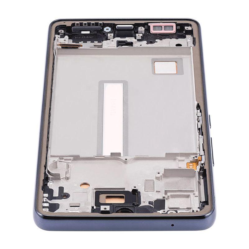 OLED ASSEMBLY WITH FRAME FOR GALAXY A53 / A53 5G (BLACK)