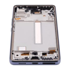 OLED ASSEMBLY WITH FRAME FOR GALAXY A53 / A53 5G (BLACK)