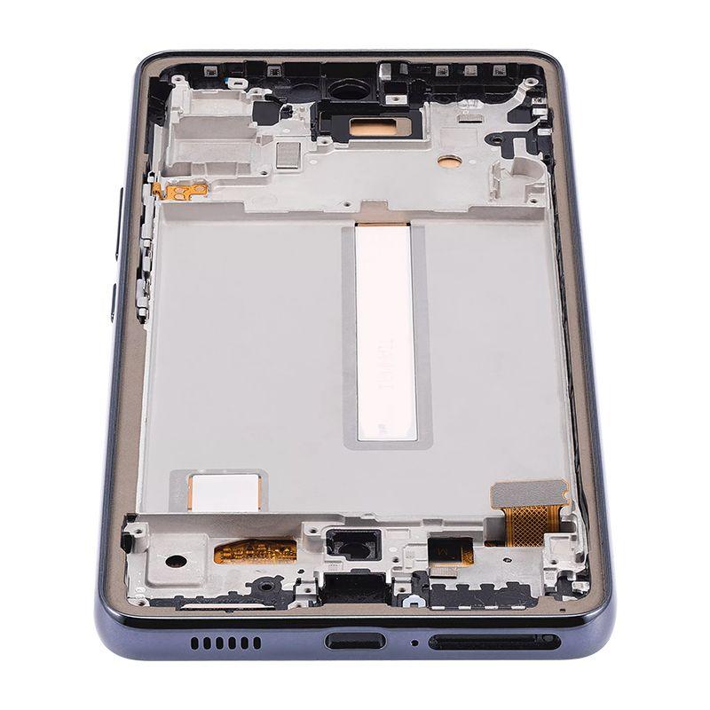 OLED ASSEMBLY WITH FRAME FOR GALAXY A53 / A53 5G (BLACK)