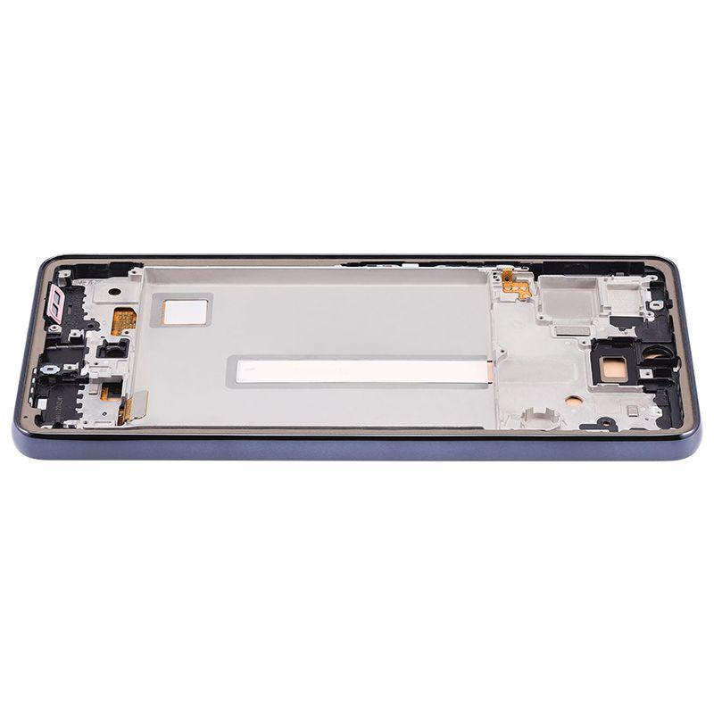 OLED ASSEMBLY WITH FRAME FOR GALAXY A53 / A53 5G (BLACK)