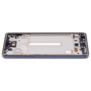 OLED ASSEMBLY WITH FRAME FOR GALAXY A53 / A53 5G (BLACK)