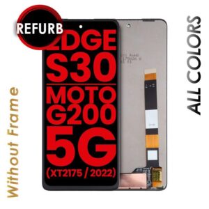 LCD ASSEMBLY FOR MOTO EDGE S30 / MOTO G200 5G (XT2175 / 2022)