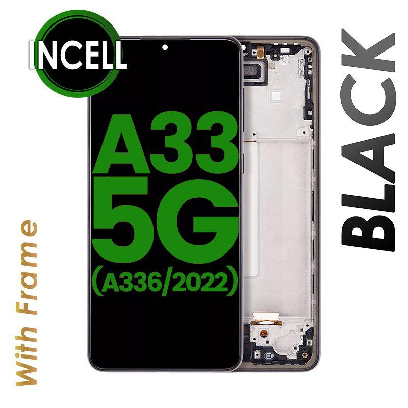 OLED ASSEMBLY WITH FRAME FOR SAMSUNG GALAXY A33 5G (A336 / 2022)