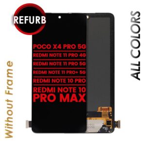 LCD ASSEMBLY FOR XIAOMI REDMI POCO X4 PRO 5G & MORE