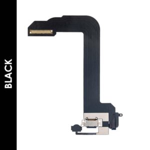 HEADPHONE JACK WITH CHARGING FLEX FOR IPOD TOUCH 6 / 7 (BLACK)