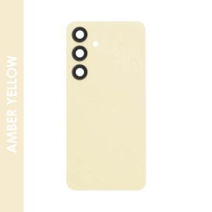 BACKDOOR COMPATIBLE FOR SAMSUNG GALAXY S24 (AMBER YELLOW)