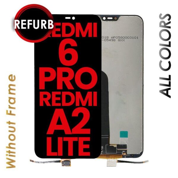 LCD ASSEMBLY WITHOUT FRAME FOR XIAOMI REDMI A2 LITE /REDMI 6 PRO