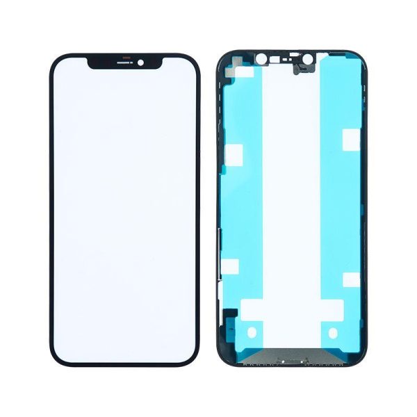 FRONT GLASS WITH OCCA COMPATIBLE FOR IPHONE 12 / 12 PRO
