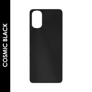 BACKDOOR COMPATIBLE FOR MOTO G22 (XT2231 / 2022) (COSMIC BLACK)