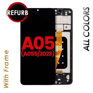 LCD ASSEMBLY WITH FRAME FOR SAMSUNG GALAXY A05 (A055 / 2023)