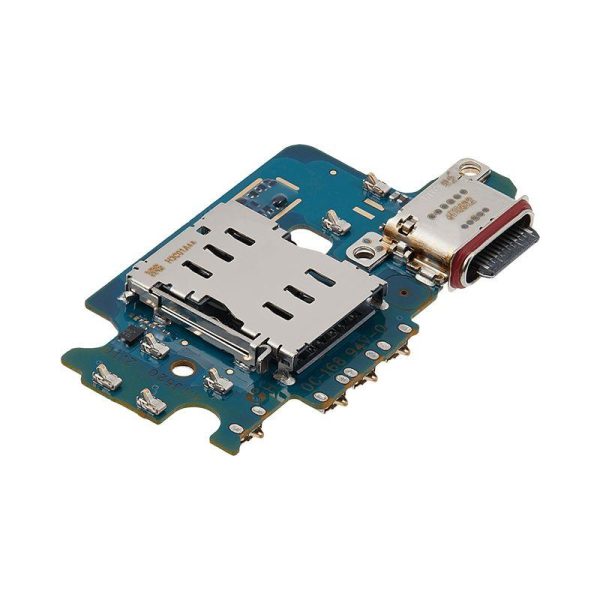 CHARGING PORT BOARD W/ SIM READER FOR GALAXY S24 5G (INT. VERSIO