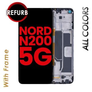 LCD ASSEMBLY WITH FRAME COMPATIBLE FOR ONEPLUS NORD N200 5G