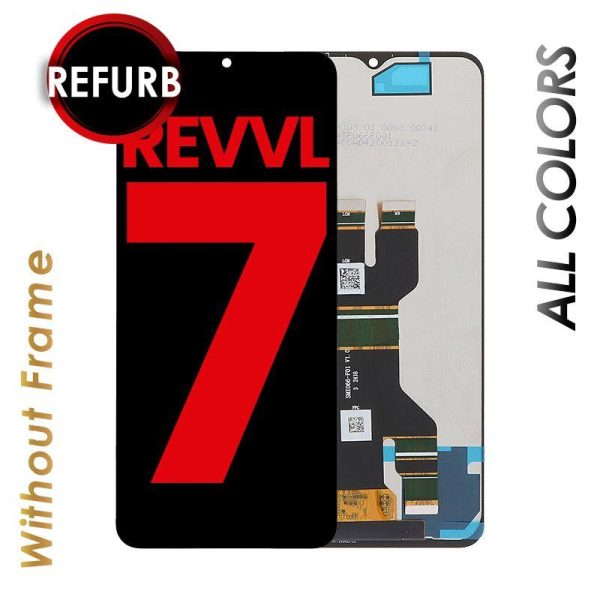 OLED ASSEMBLY WITHOUT FRAME COMPATIBLE FOR REVVL 7 5G