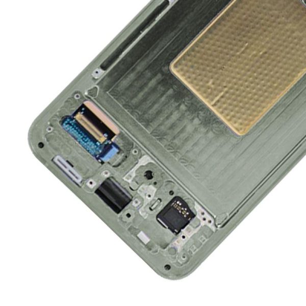 OLED ASSEMBLY WITH FRAME COMPATIBLE FOR GALAXY S24 (JADE GREEN)