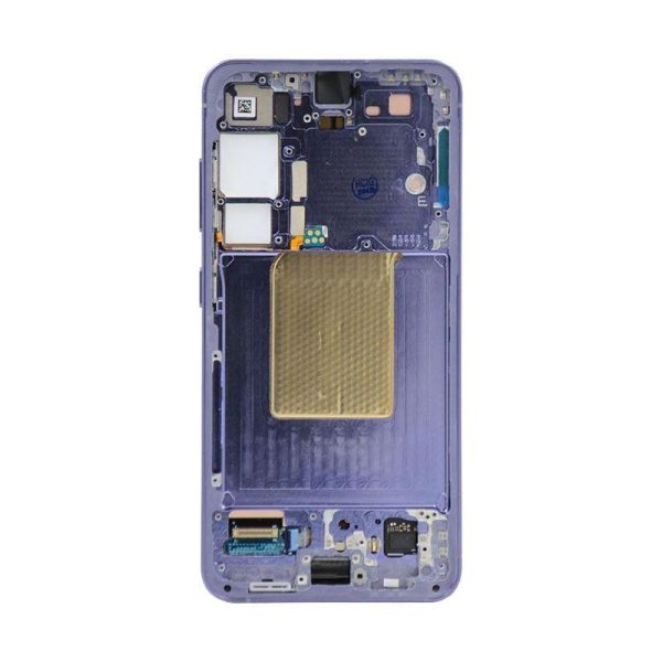OLED ASSEMBLY WITH FRAME COMPATIBLE FOR GALAXY S24 COBALT VIOLET
