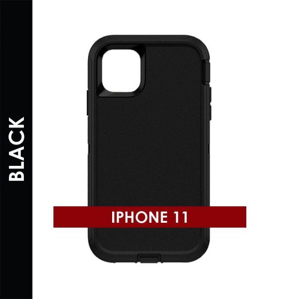 DEFENDER CASE FOR IPHONE 11 (BLACK)