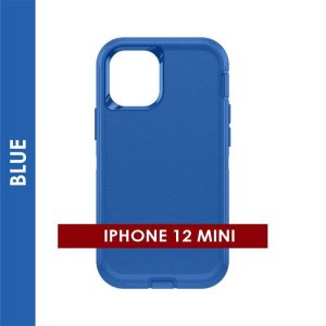 DEFENDER CASE FOR IPHONE 12 MINI (BLUE).