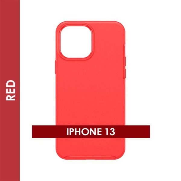 DEFENDER CASE FOR IPHONE 13 (RED)