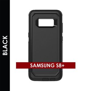 DEFENDER CASE FOR SAMSUNG S8 PLUS (BLACK).