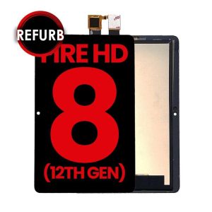 LCD ASSEMBLEY COMPATIBLE FOR AMAZON FIRE HD 8 (12TH GEN) 2022