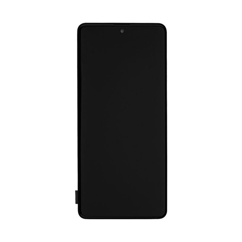 OLED ASSEMBLY WITH FRAME FOR GALAXY M51 (M515 / 2020) (BLACK)