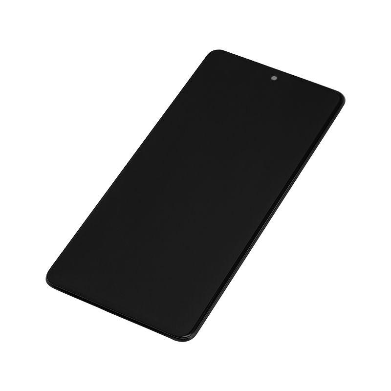 OLED ASSEMBLY WITH FRAME FOR GALAXY M51 (M515 / 2020) (BLACK)