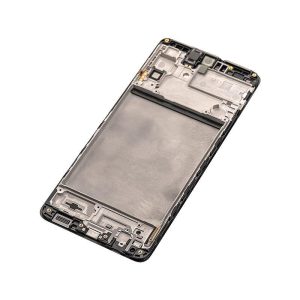 OLED ASSEMBLY WITH FRAME FOR GALAXY M51 (M515 / 2020) (BLACK)