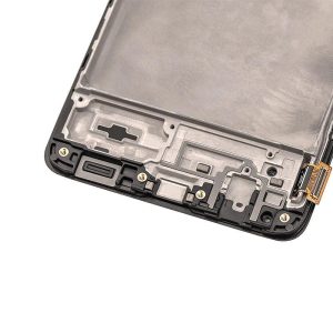 OLED ASSEMBLY WITH FRAME FOR GALAXY M51 (M515 / 2020) (BLACK)