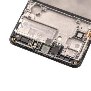 OLED ASSEMBLY WITH FRAME FOR GALAXY M51 (M515 / 2020) (BLACK)