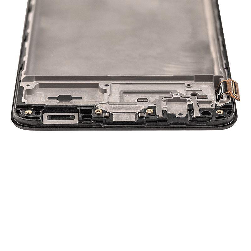 OLED ASSEMBLY WITH FRAME FOR GALAXY M51 (M515 / 2020) (BLACK)