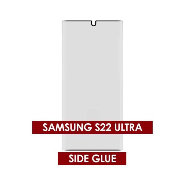 SIDE GLUE TEMPER GLASS COMPATIBLE FOR SAMSUNG S22 ULTRA
