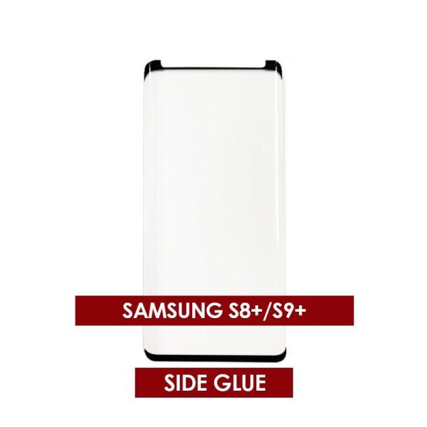 SIDE GLUE TEMPER GLASS COMPATIBLE FOR SAMSUNG S8 PLUS / S9 PLUS