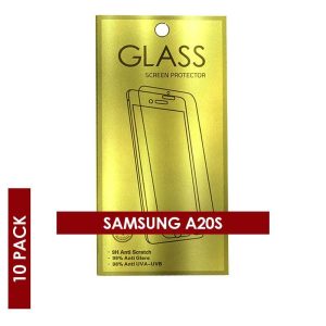 CLEAR TEMPER GLASS COMPATIBLE FOR SAMSUNG A20S (10 PACK)