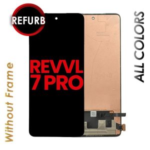 LCD ASSEMBLY WITHOUT FRAME COMPATIBLE FOR REVVL 7 PRO 5G
