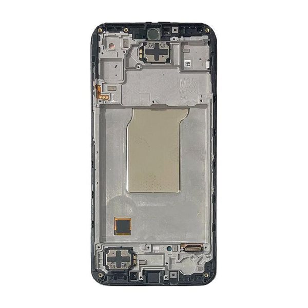 LCD ASSEMBLY WITH FRAME FOR SAMSUNG GALAXY M35 (M356/2024) GRAY