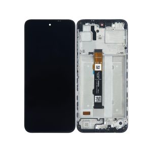 OLED ASSEMBLY WITH FRAME FOR MOTO G41 (XT2167 / 2022) (BLACK)