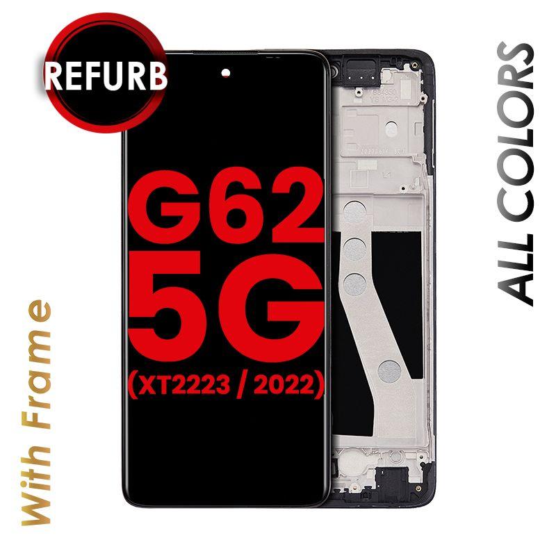 LCD ASSEMBLY WITH FRAME FOR MOTOROLA MOTO G62 5G (XT2223 / 2022)